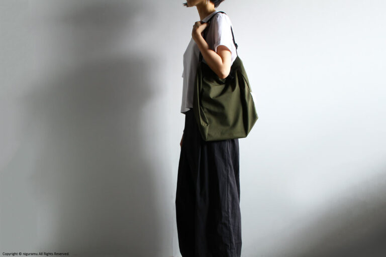 2way tote / Khaki (tape-bk) - Image 3