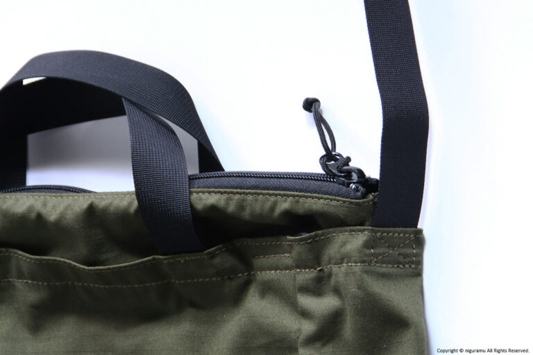 2way tote / Khaki (tape-bk) - Image 5